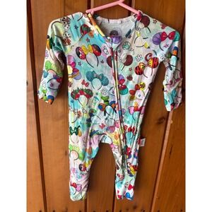 Bamboo Bliss Newborn Disney Zippy | Disney Character Ears Themed | Full Zip | NB